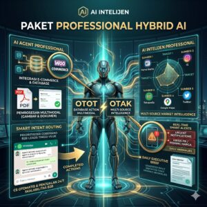 Paket Professional Hybrid AI | Integrasi E-Commerce, Multimodal & Multi-Source Intelligence B2B
