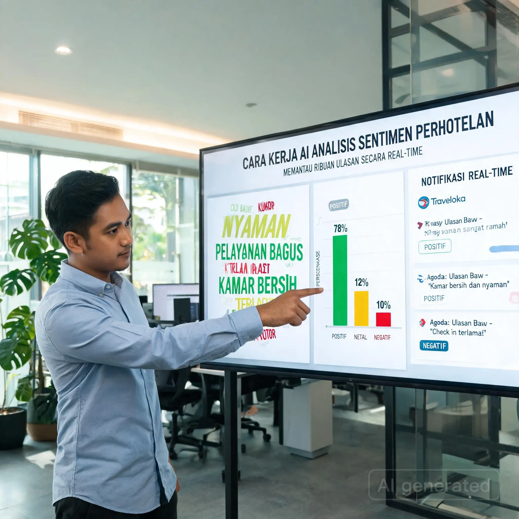 AI analisis sentimen perhotelan bagian 2