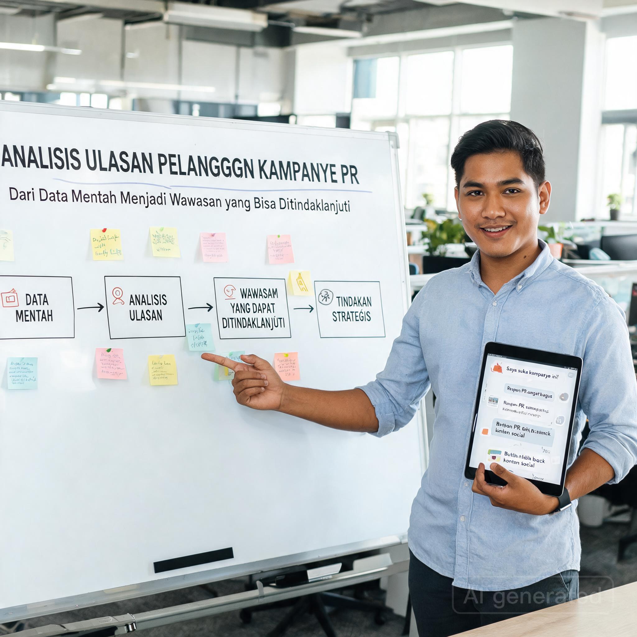Analisis ulasan pelanggan kampanye PR bagian 2