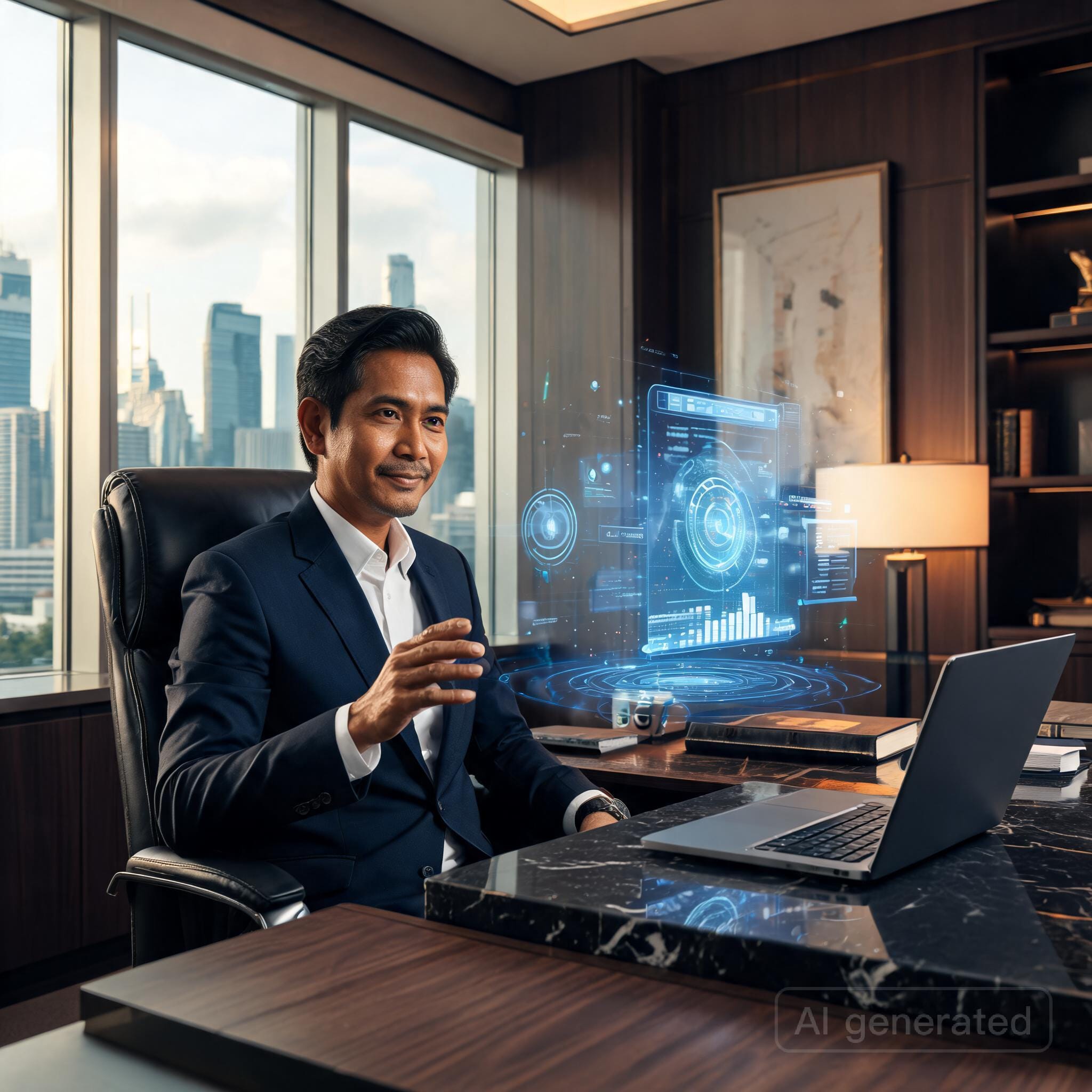 Ilustrasi AI Monitoring Kompetitor: Jangan Cuma Tahu Apa Yang Mereka Sudah Lakukan