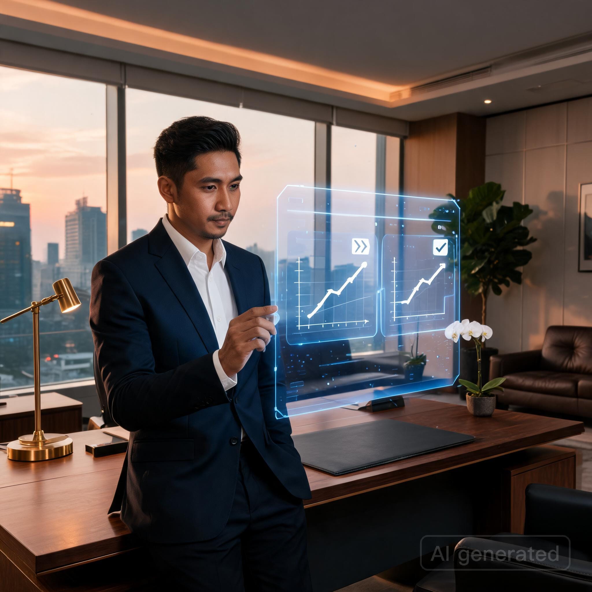 Ilustrasi AI Market Intelligence: Berhenti Bayar Konsultan Yang Cuma Ngasih Laporan