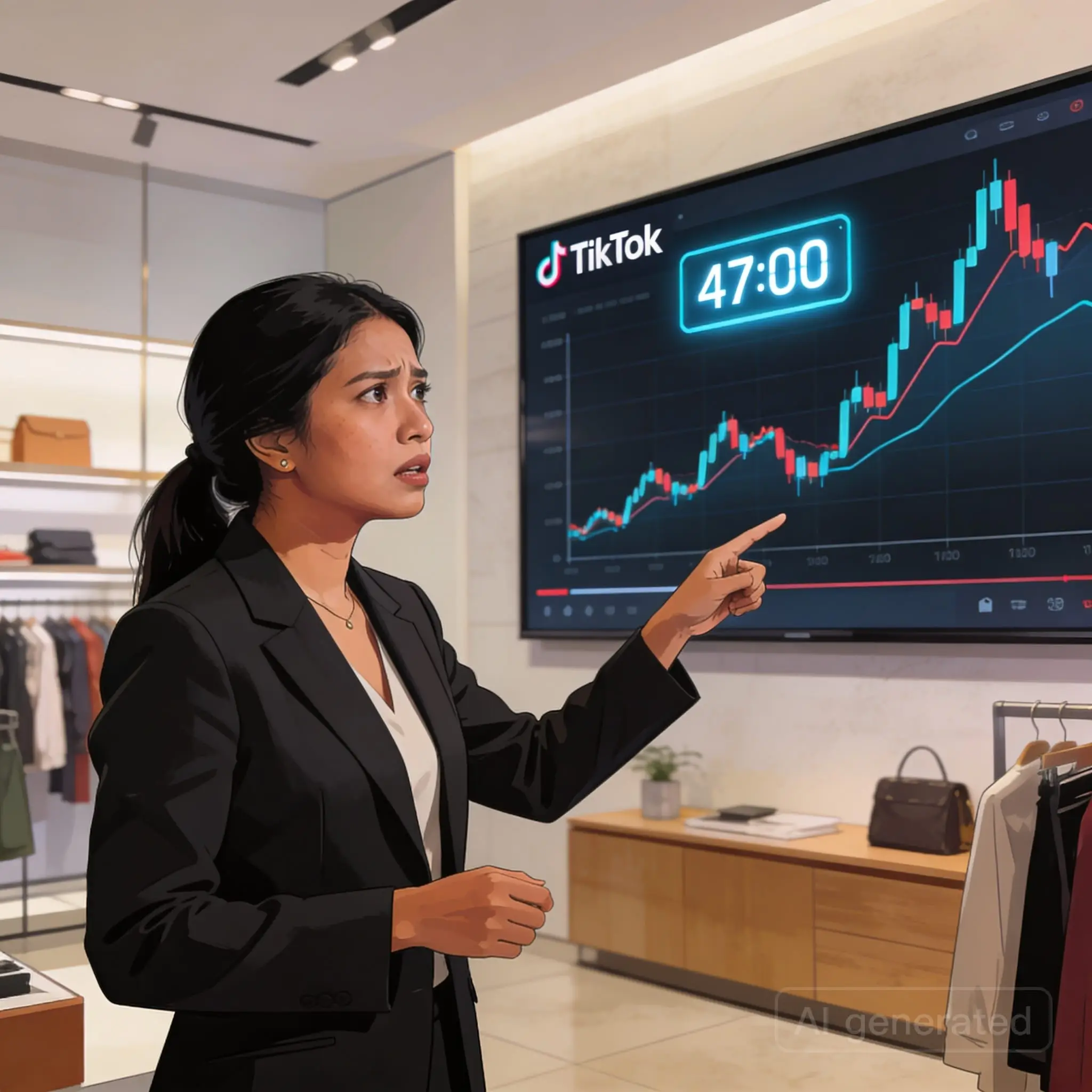 Ilustrasi Smart Alerts untuk Brand Retail: Cegah Krisis Produk Viral di TikTok