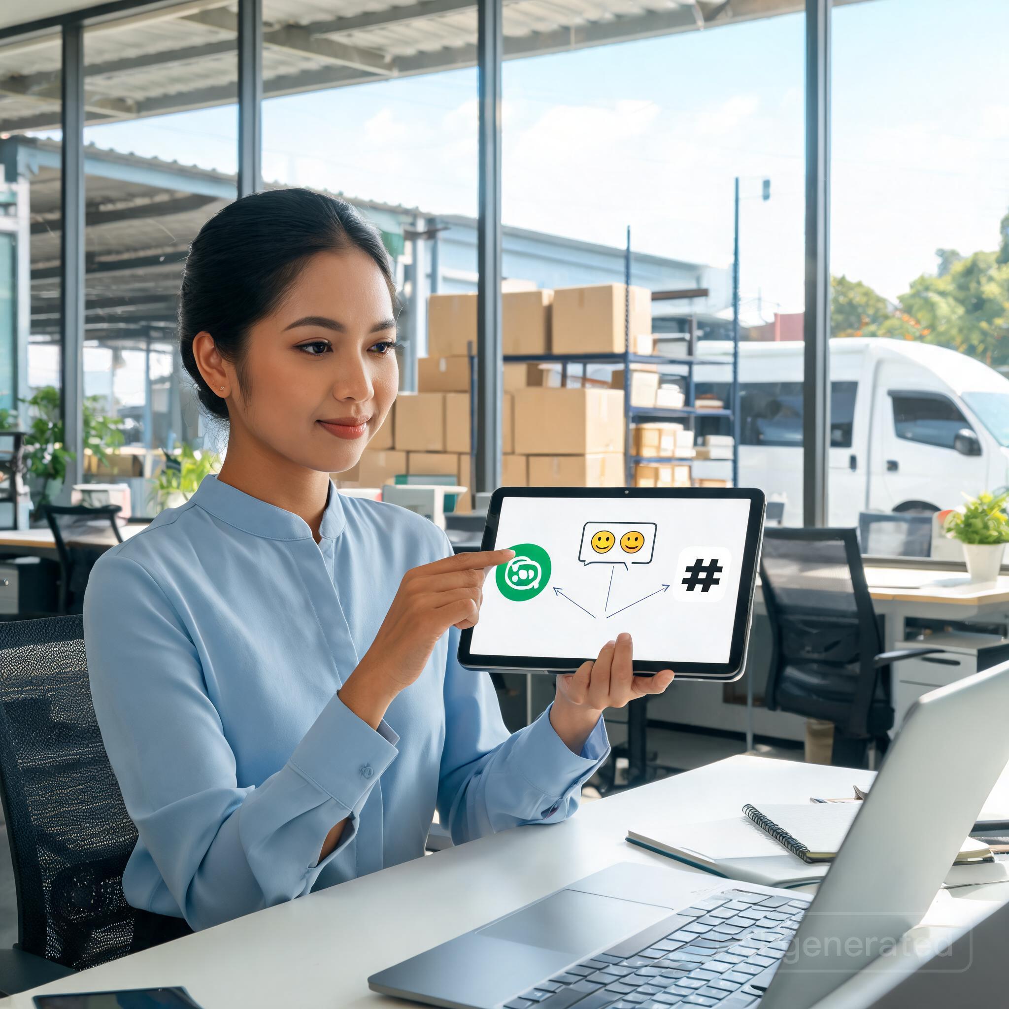 Ilustrasi Analisis Ribuan Ulasan Tokopedia dalam Detik dengan AI Sentimen