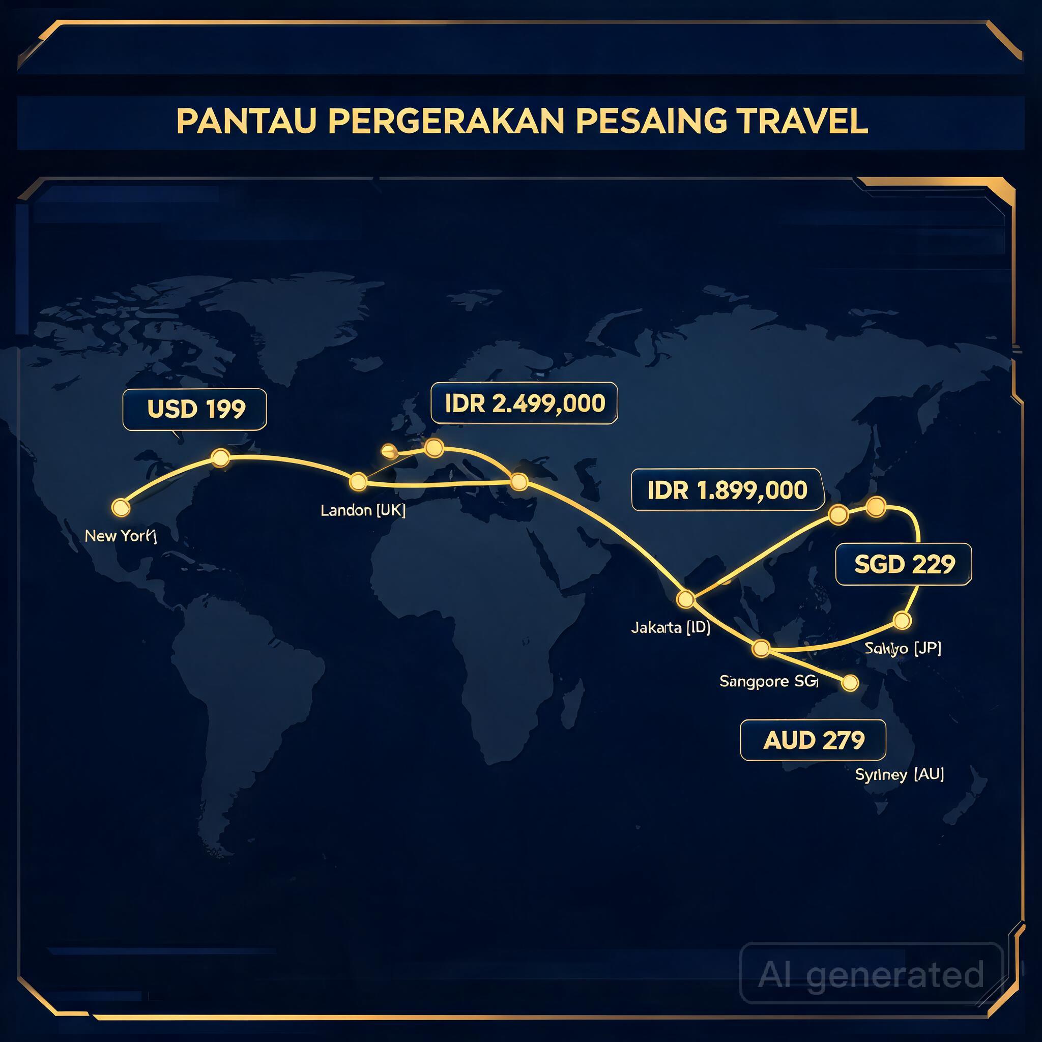 Pantau Pergerakan Pesaing Travel 1