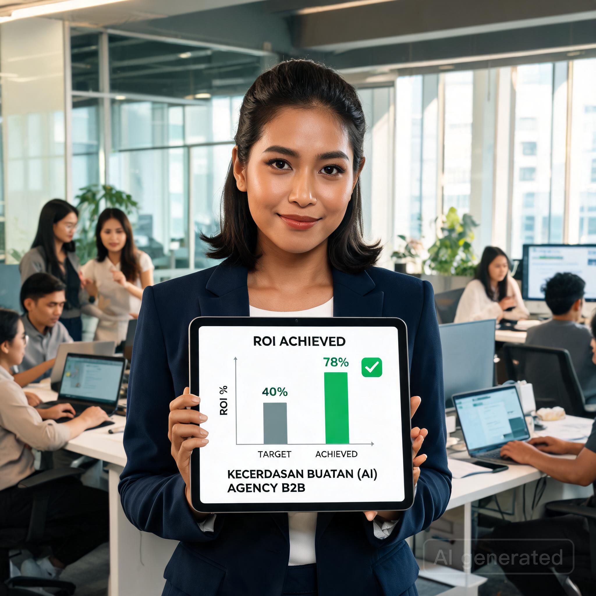 ROI kecerdasan buatan agency B2B bagian 5