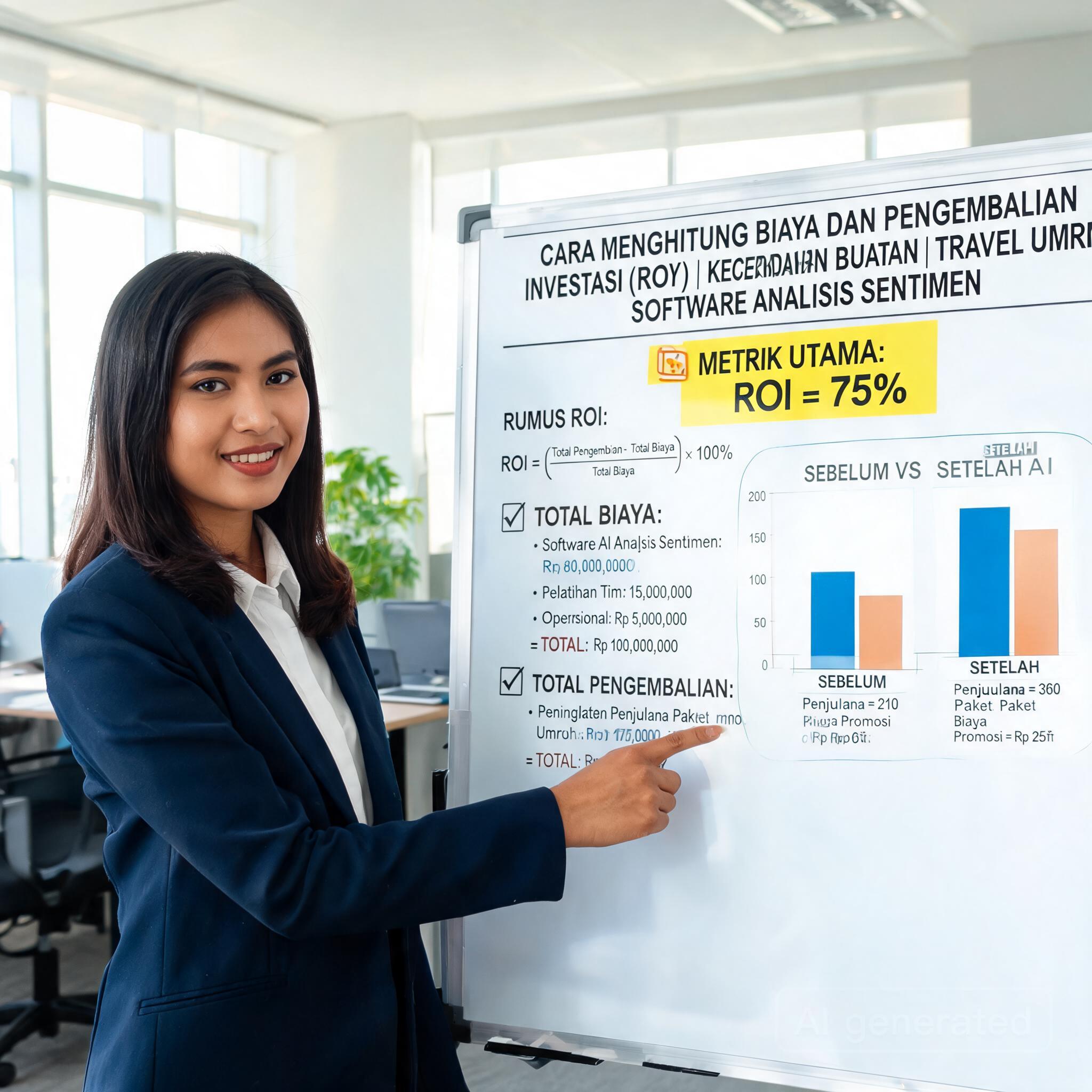 ROI kecerdasan buatan travel umroh bagian 1