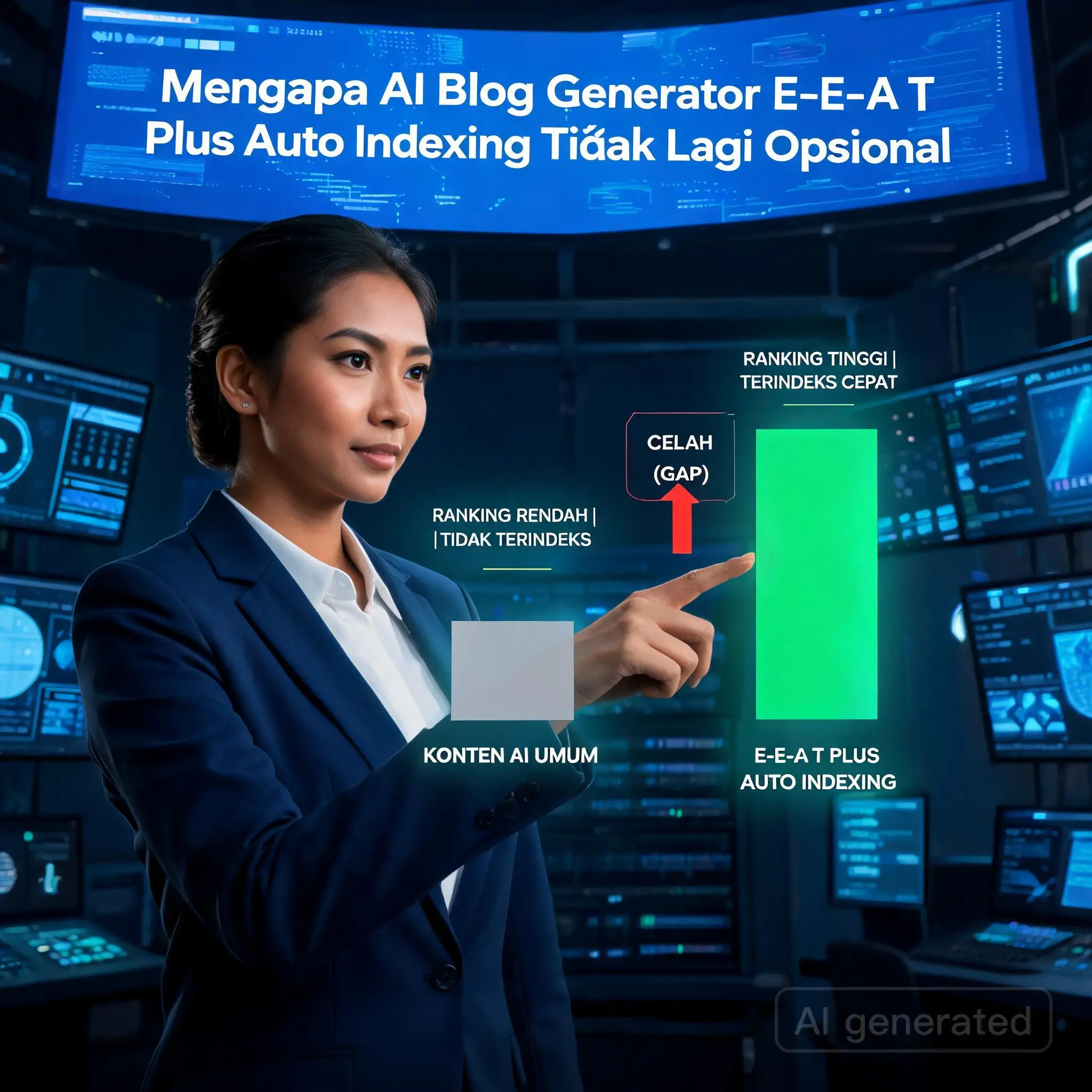 AI Blog Generator E-E-A-T Plus Auto Indexing bagian 1