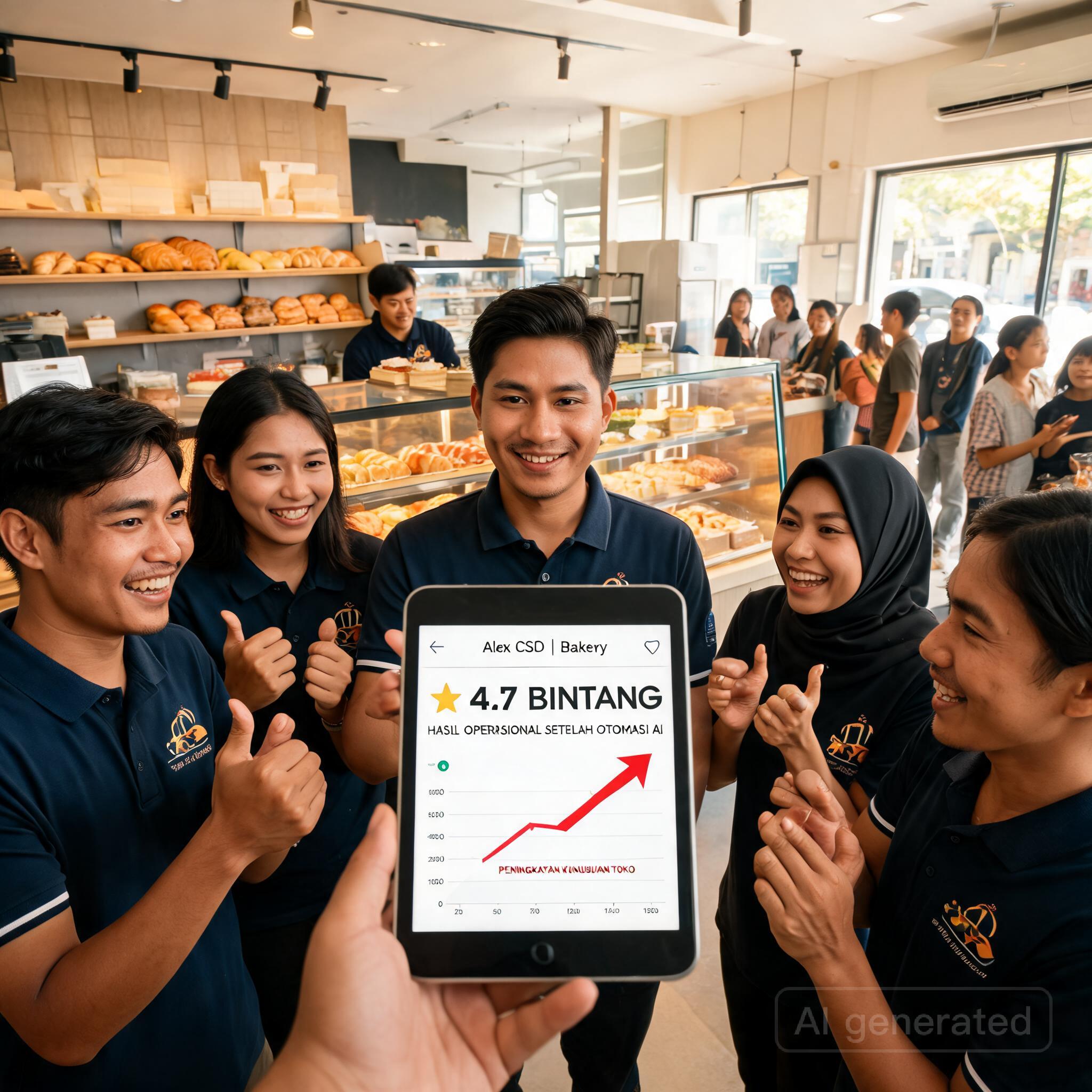 Alex CSO untuk bakery bagian 4