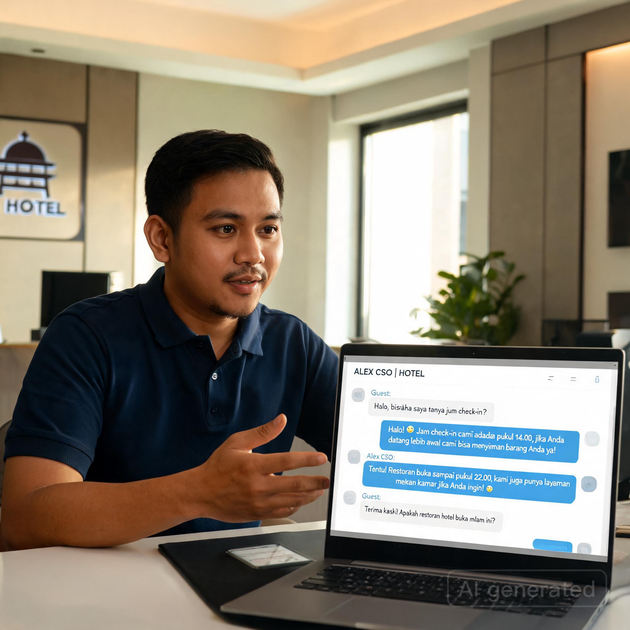 Alex CSO untuk hotel bagian 2