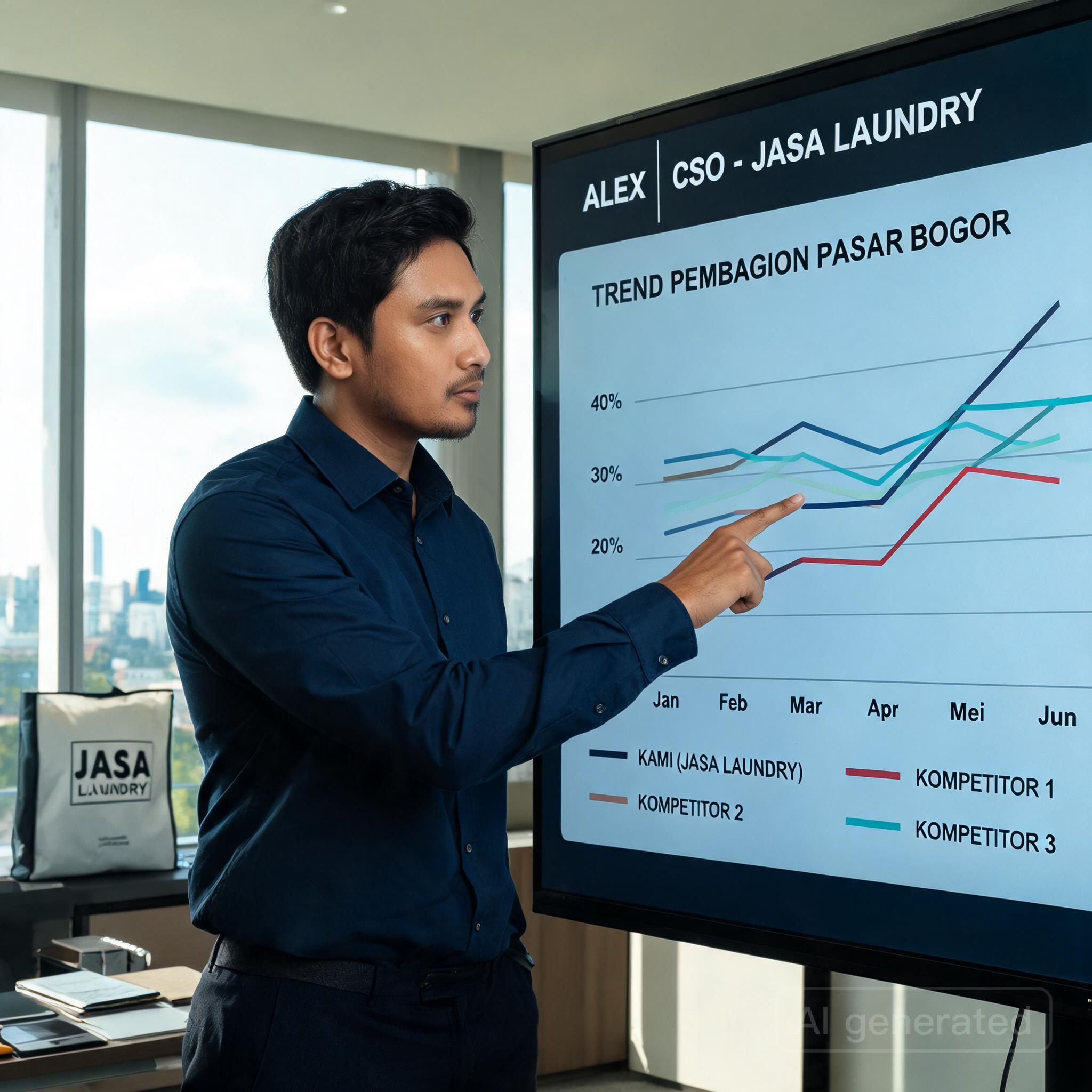 Alex CSO untuk jasa laundry bagian 1