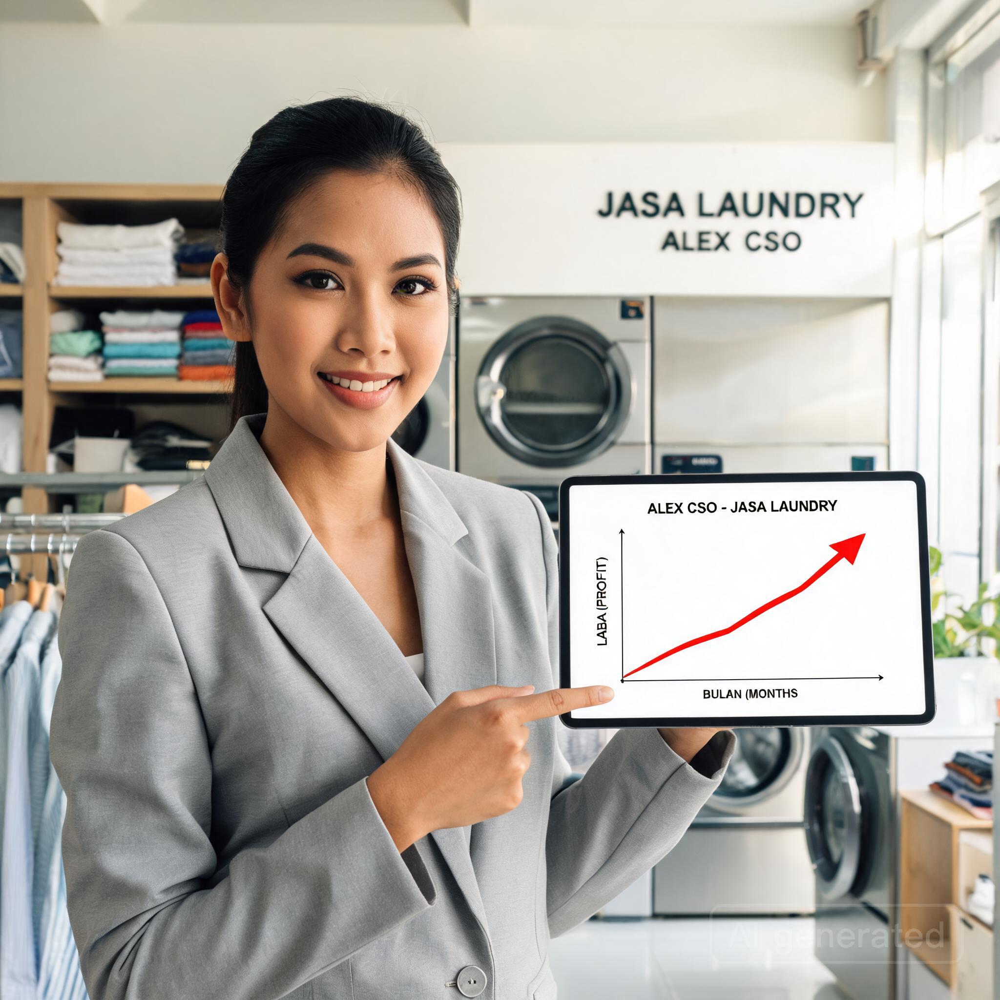 Alex CSO untuk jasa laundry bagian 5