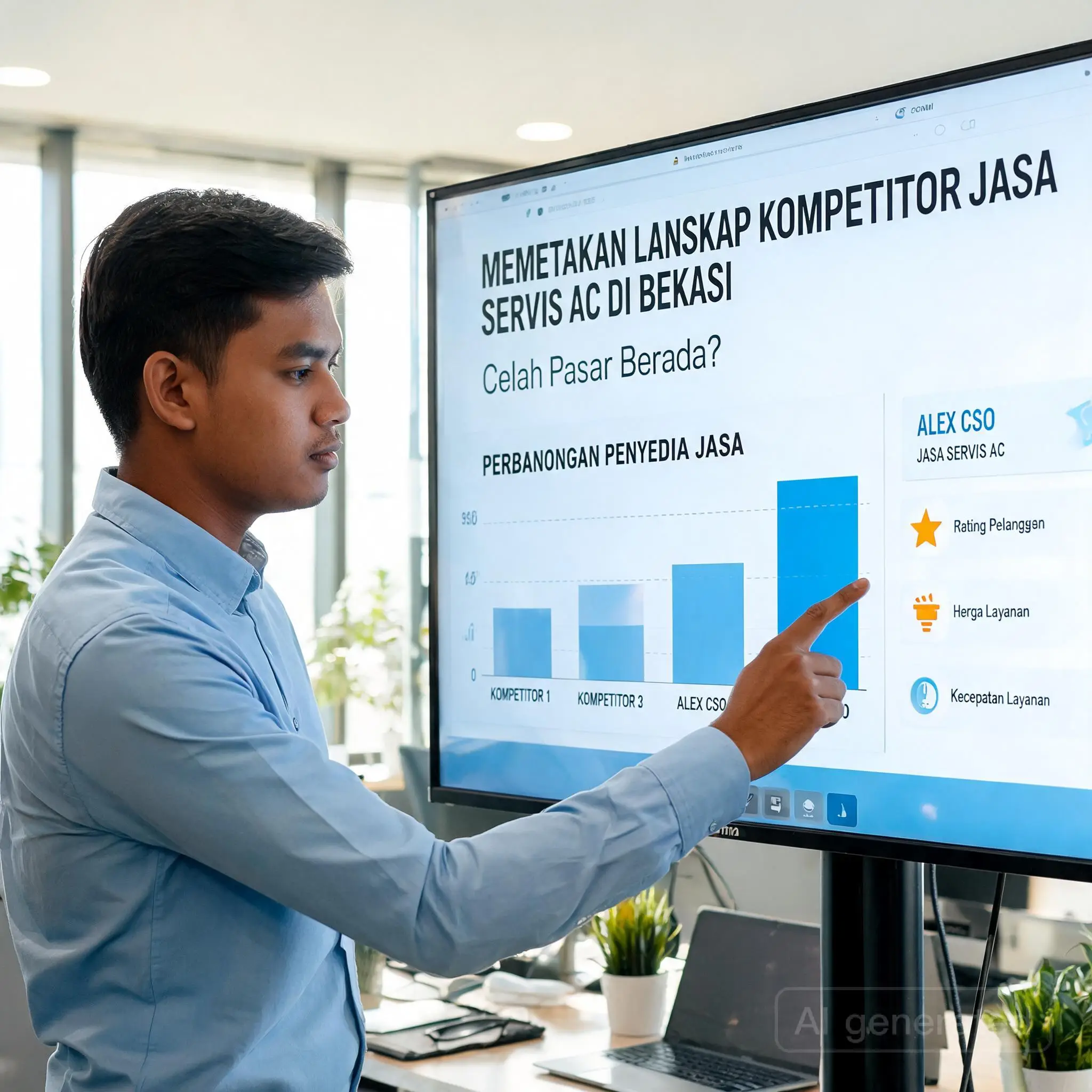 Alex CSO untuk jasa servis AC bagian 1