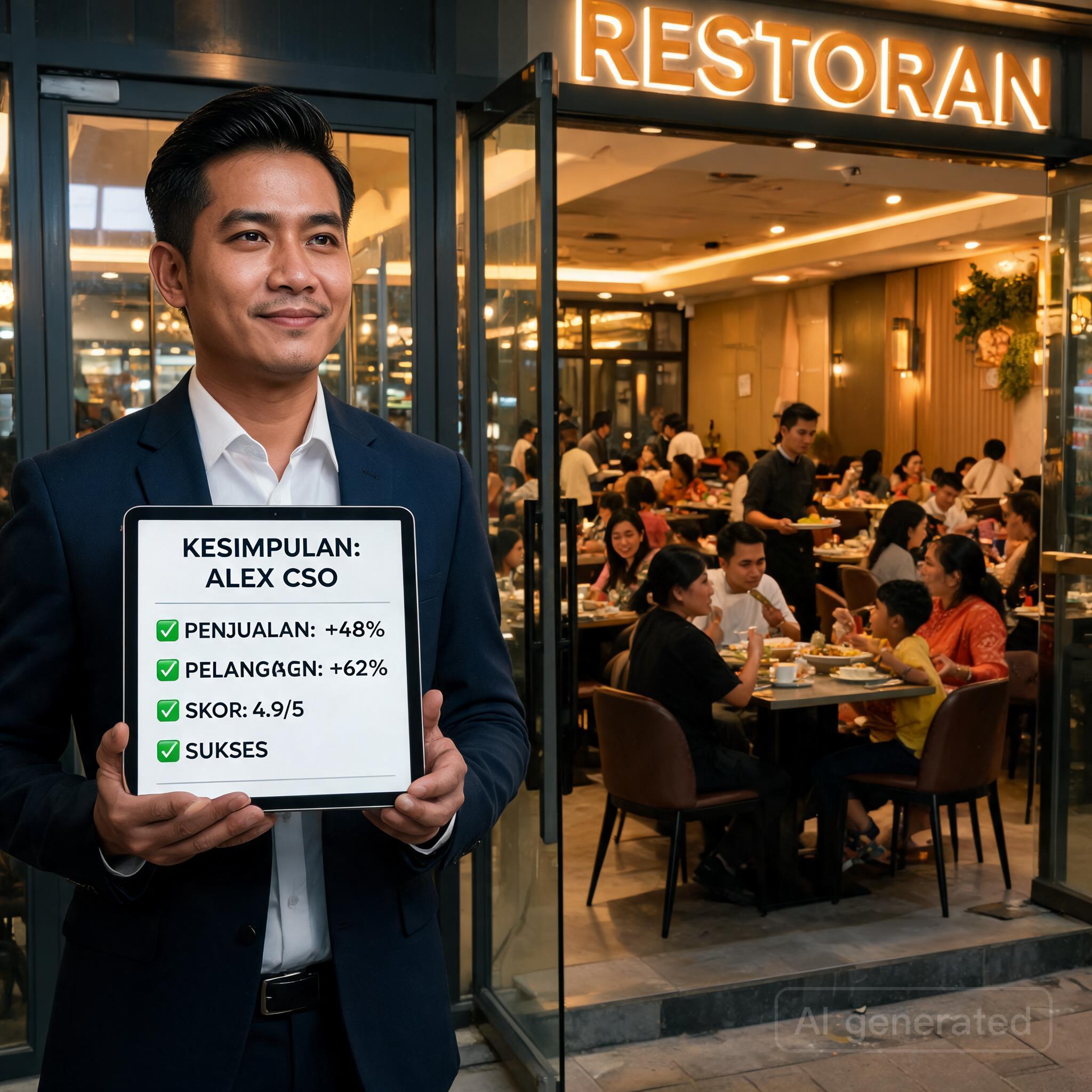 Alex CSO untuk restoran bagian 5