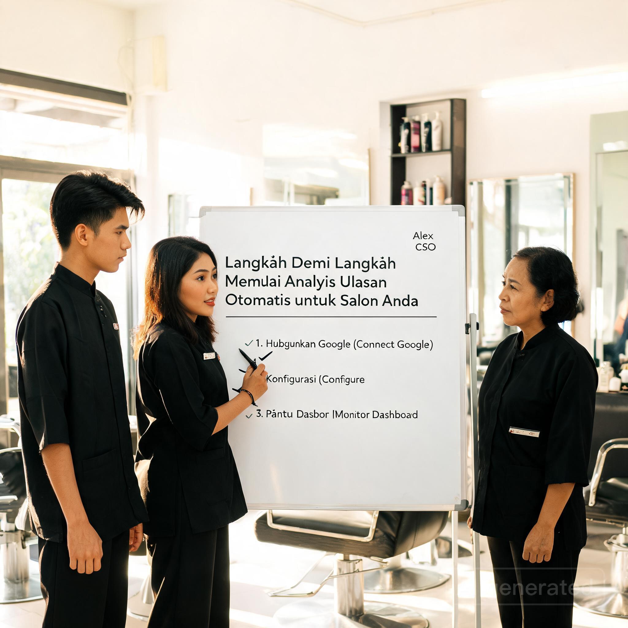 Alex CSO untuk salon kecantikan bagian 4