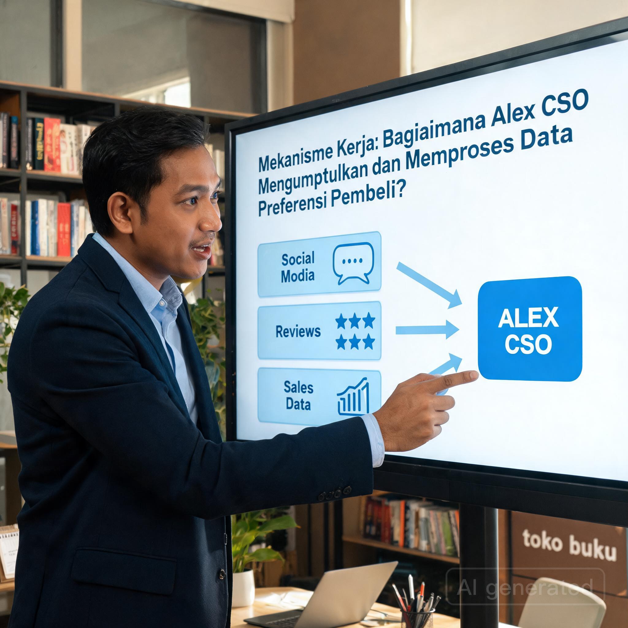 Alex CSO untuk toko buku bagian 2