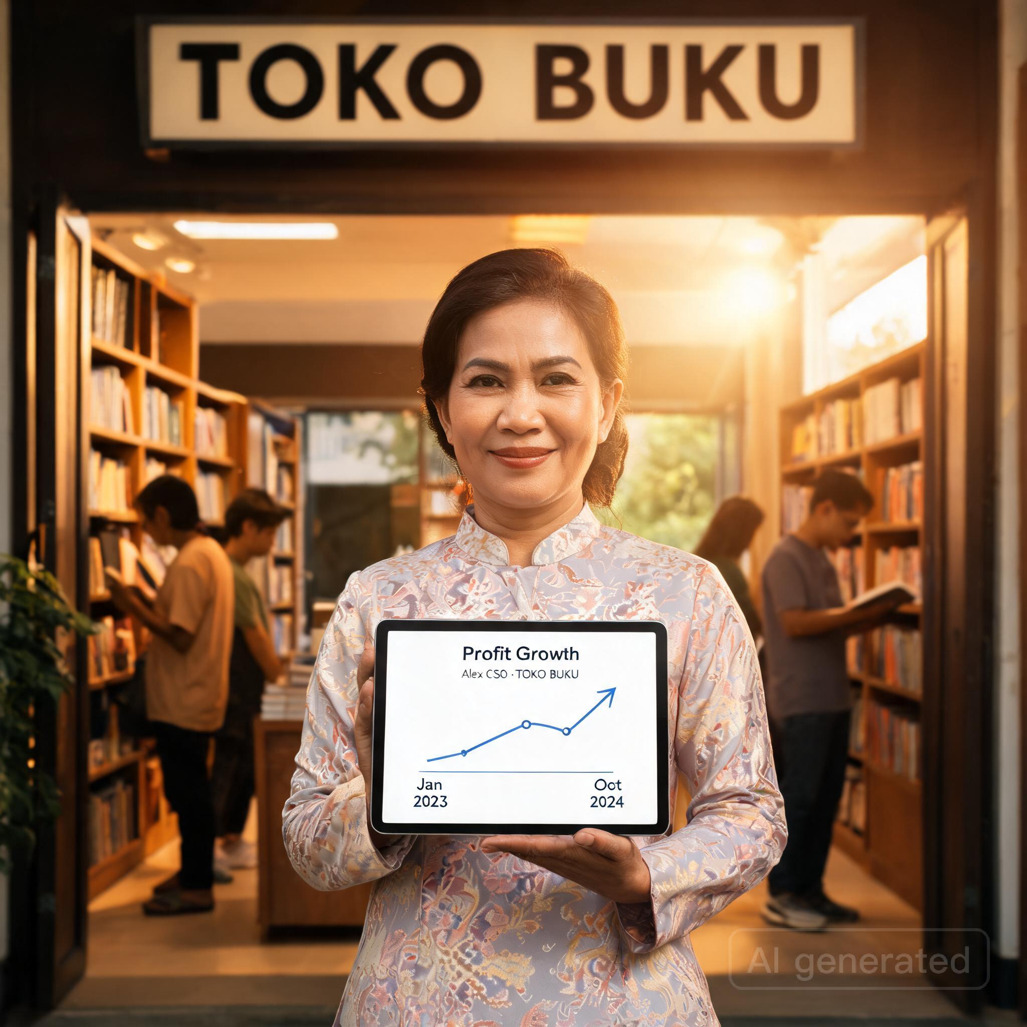 Alex CSO untuk toko buku bagian 5