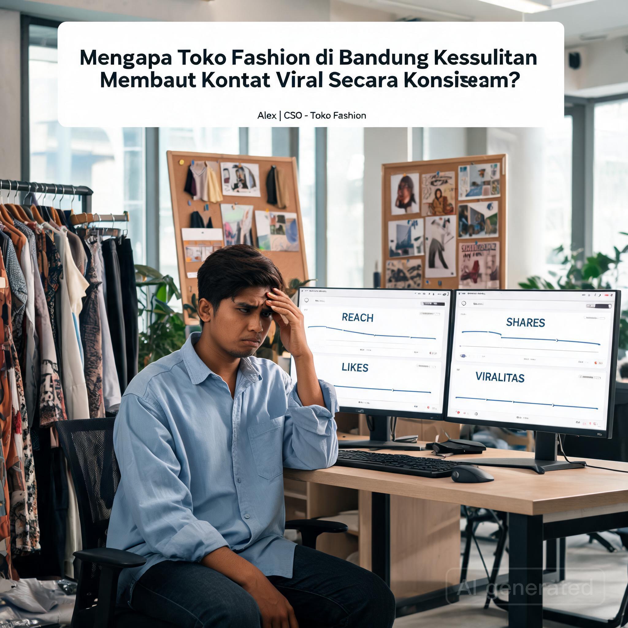 Alex CSO untuk toko fashion bagian 1