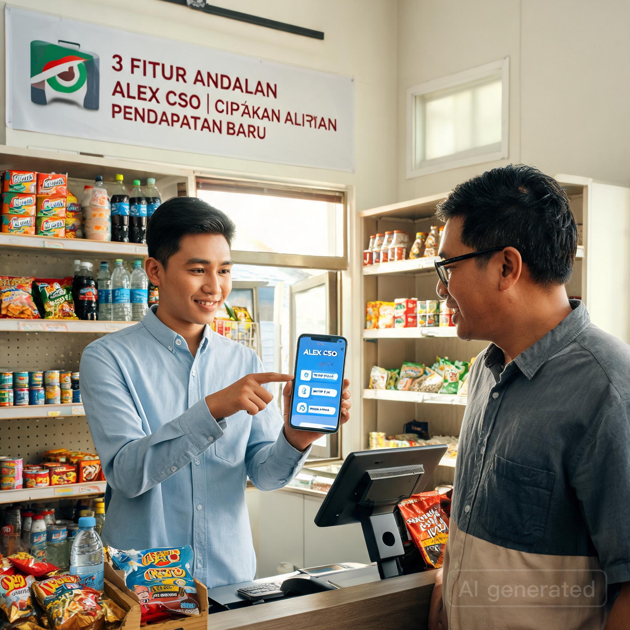 Alex CSO untuk toko kelontong, efisiensi operasional toko kelontong bagian 3