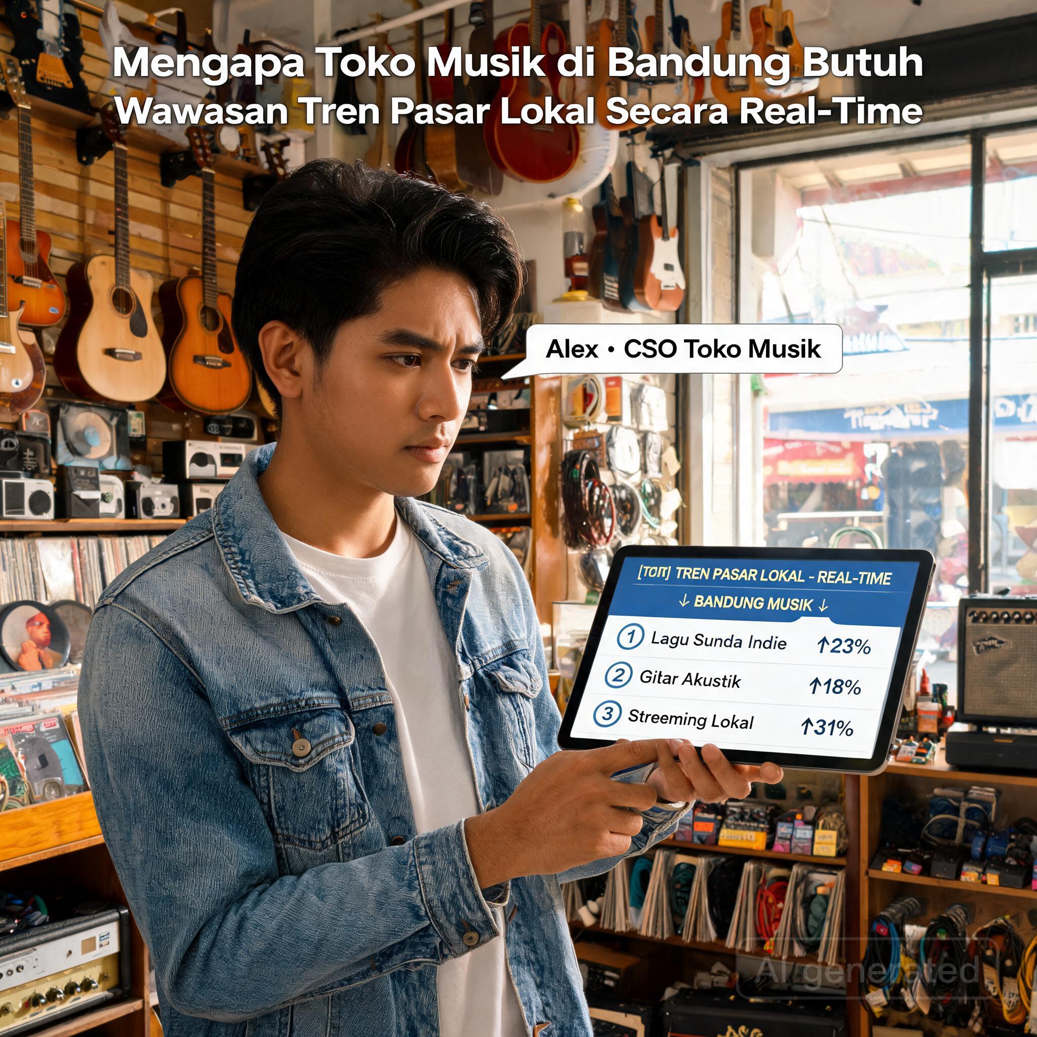Alex CSO untuk toko musik bagian 1