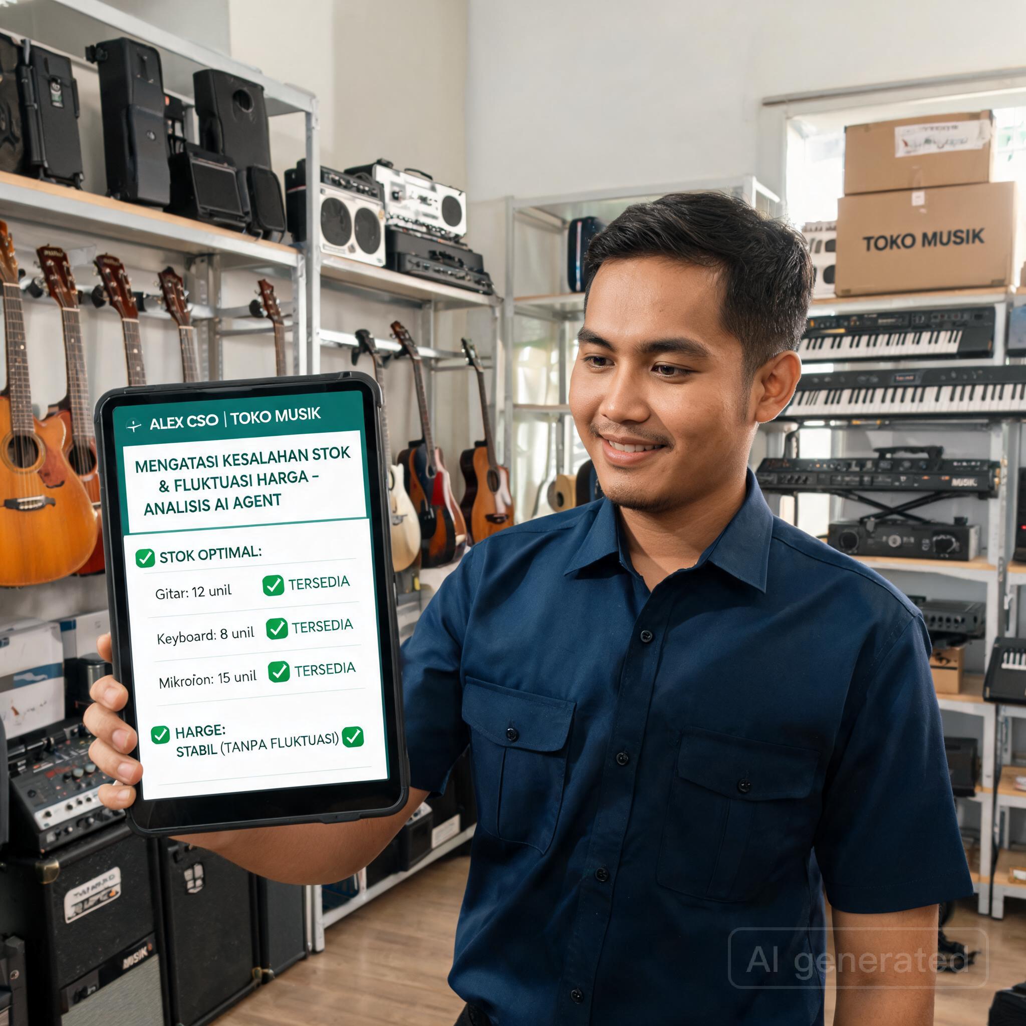 Alex CSO untuk toko musik bagian 3