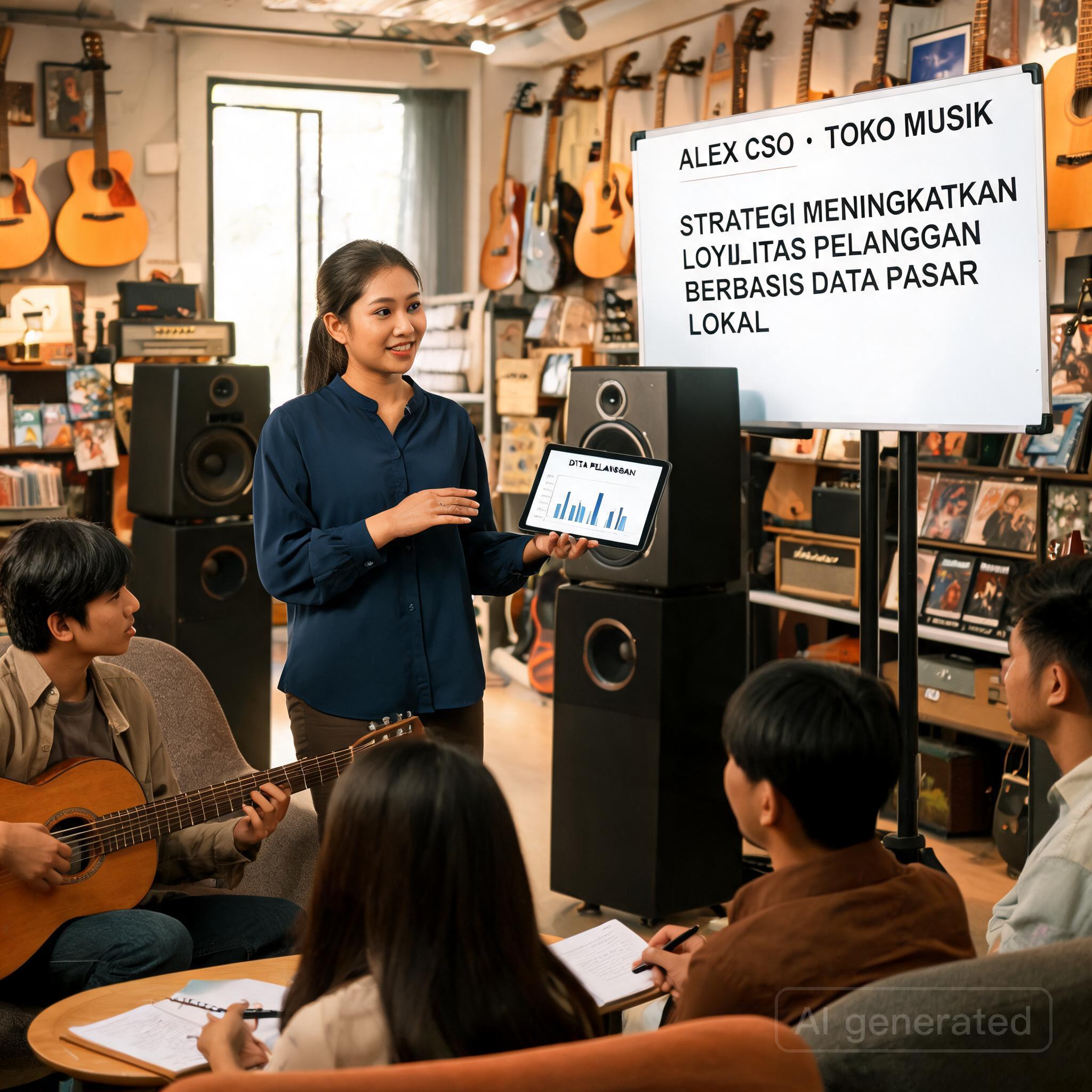 Alex CSO untuk toko musik bagian 4