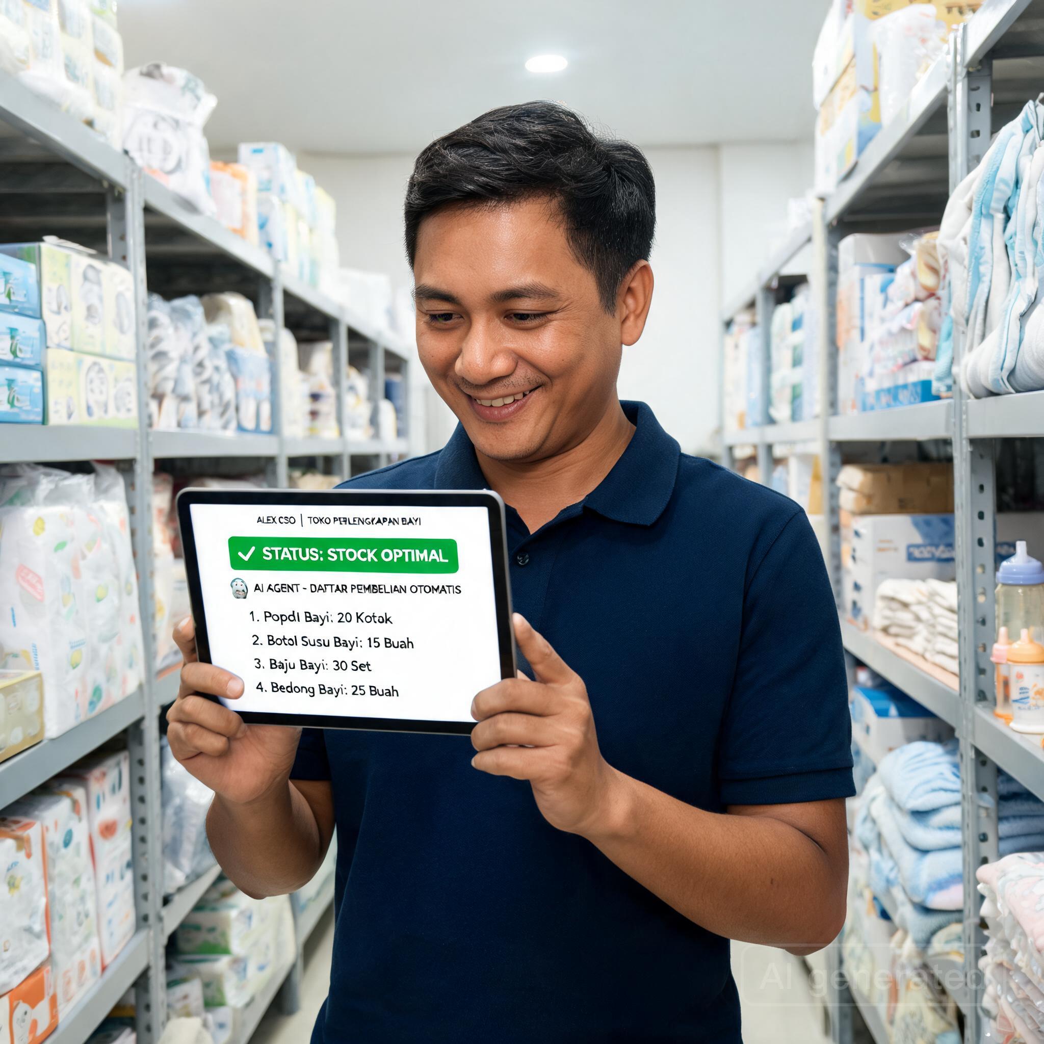 Alex CSO untuk toko perlengkapan bayi bagian 3