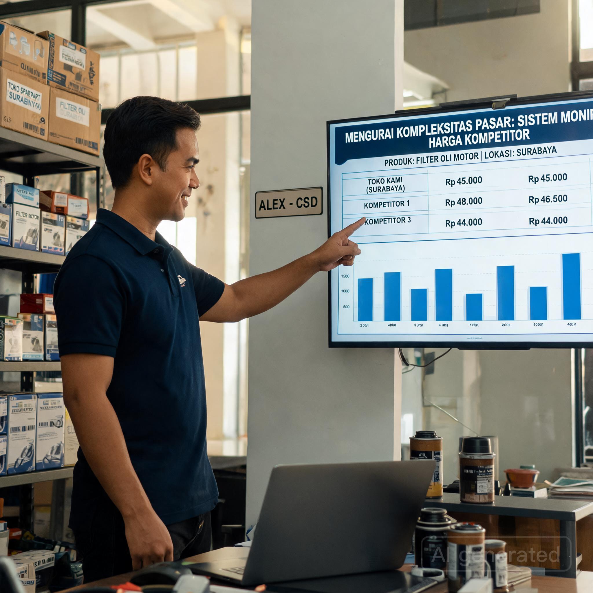 Alex CSO untuk toko spare part bagian 1
