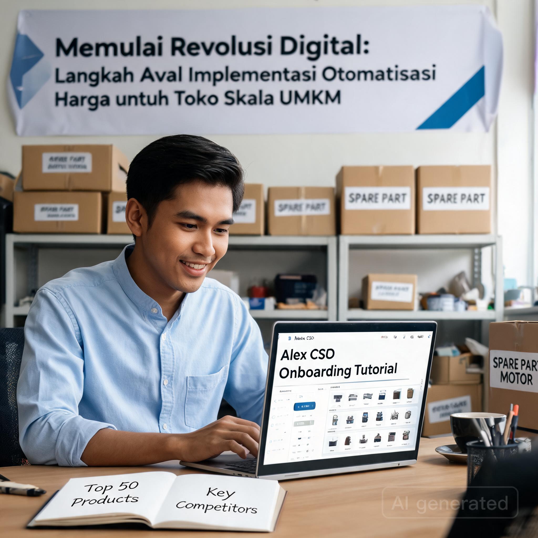 Alex CSO untuk toko spare part bagian 4