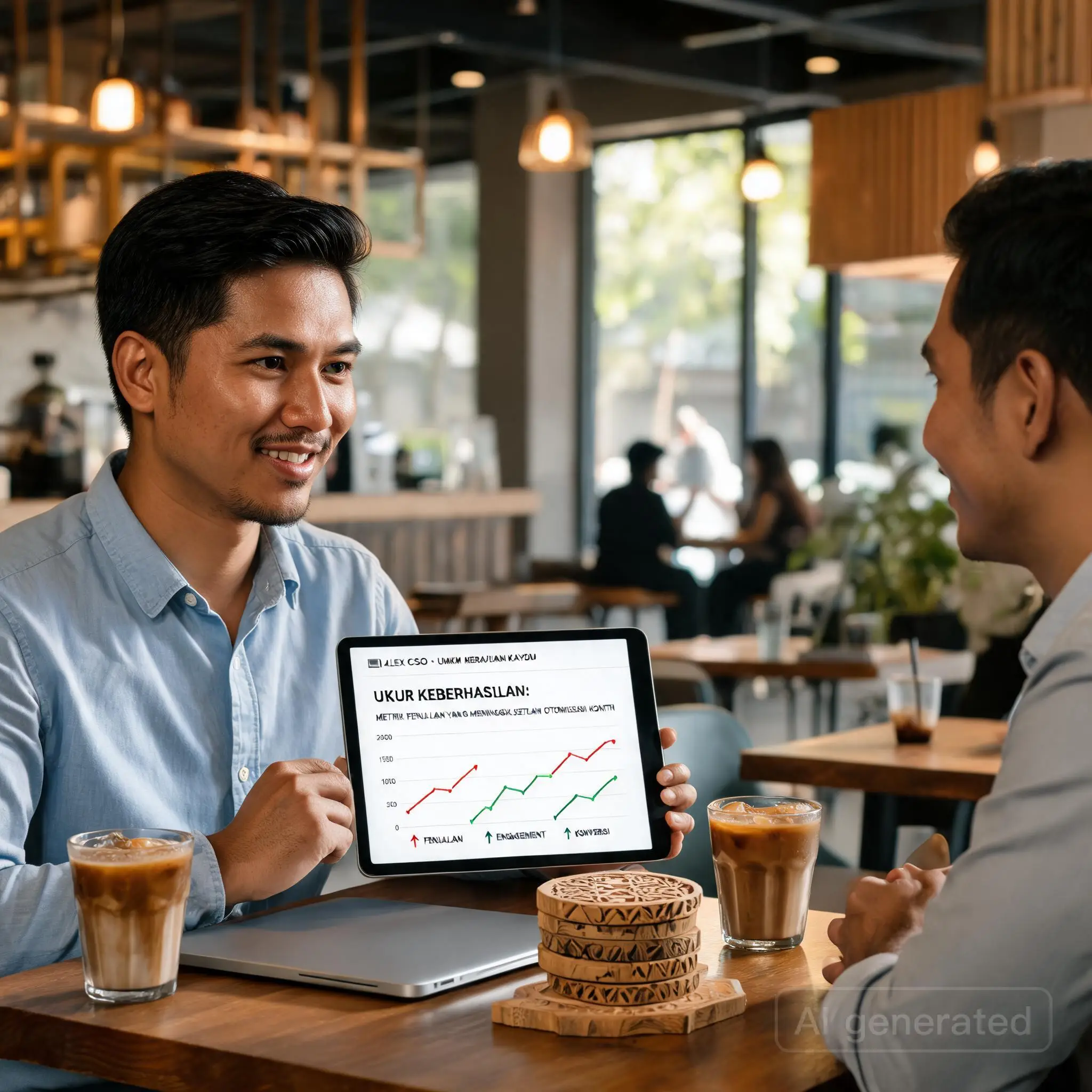 Alex CSO untuk UMKM kerajinan kayu bagian 4