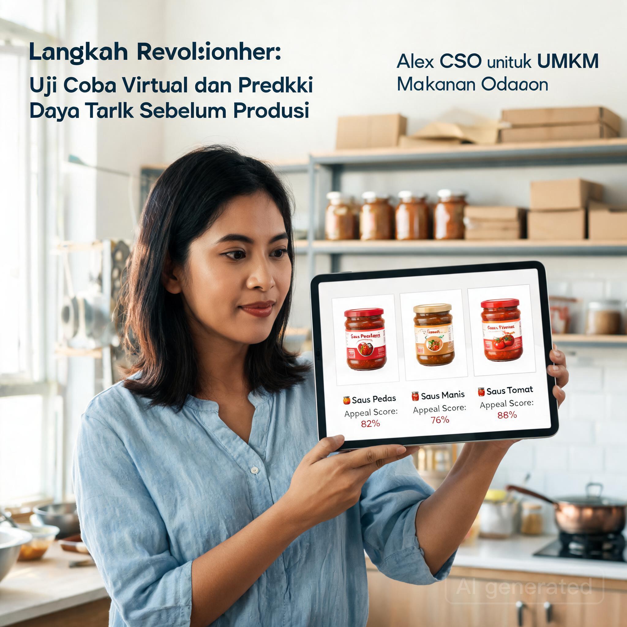 Alex CSO untuk UMKM makanan olahan bagian 3