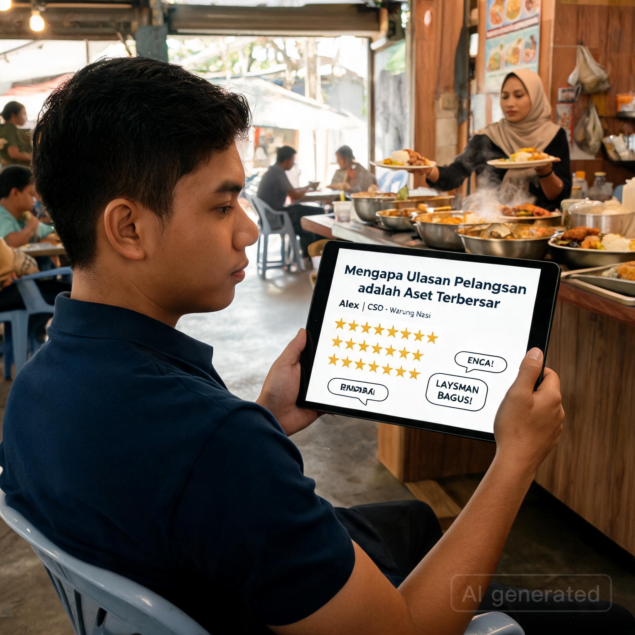 Alex CSO untuk warung nasi bagian 1