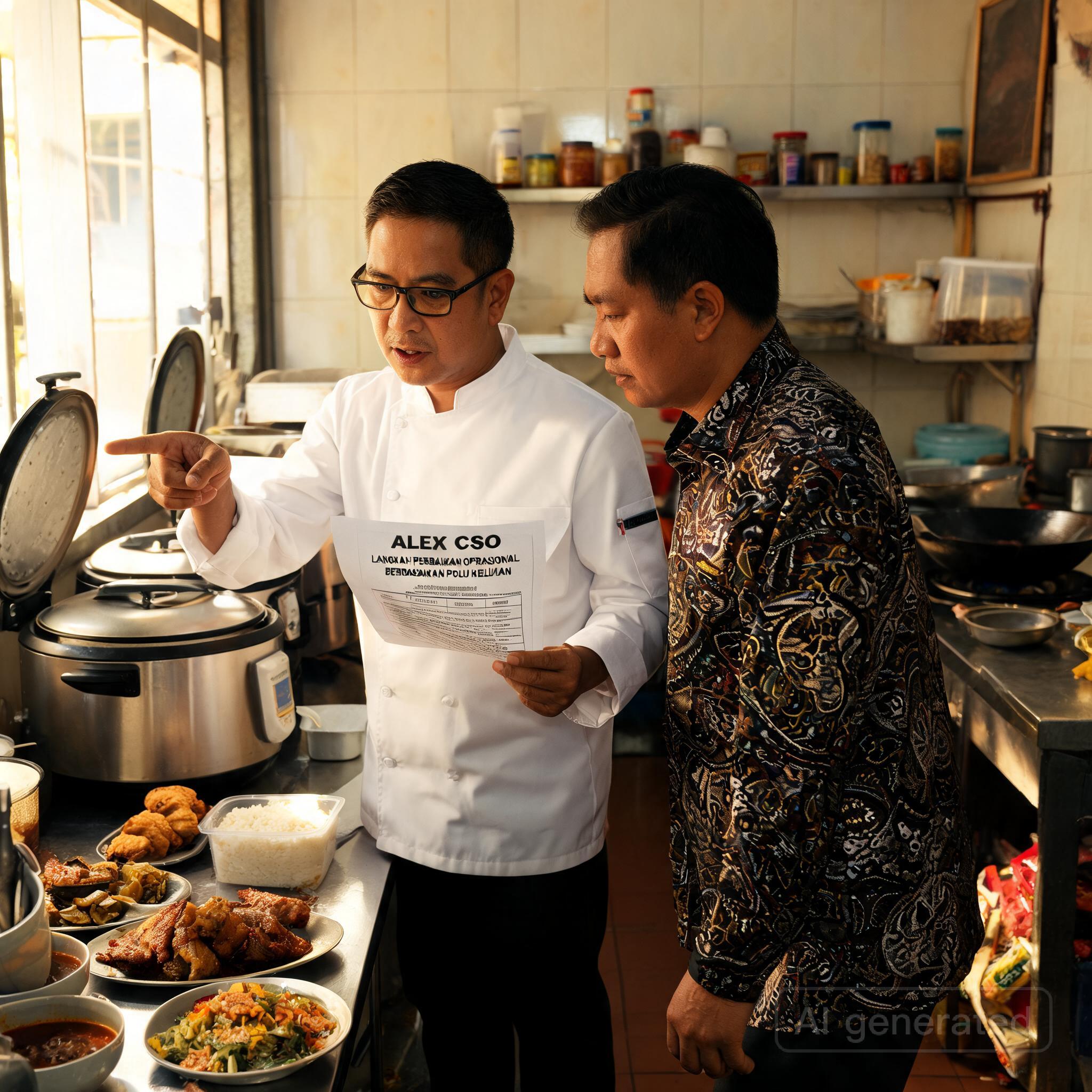 Alex CSO untuk warung nasi bagian 3