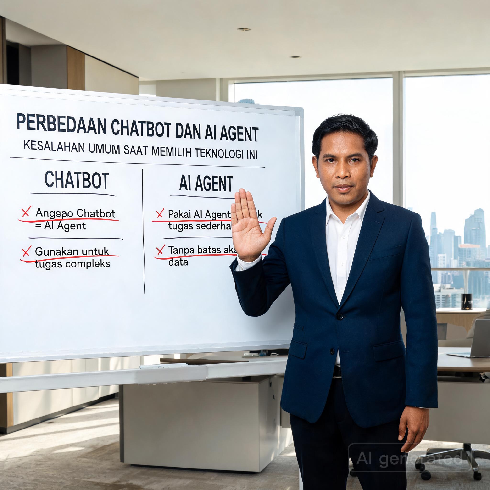 Perbedaan Chatbot dan AI Agent bagian 4