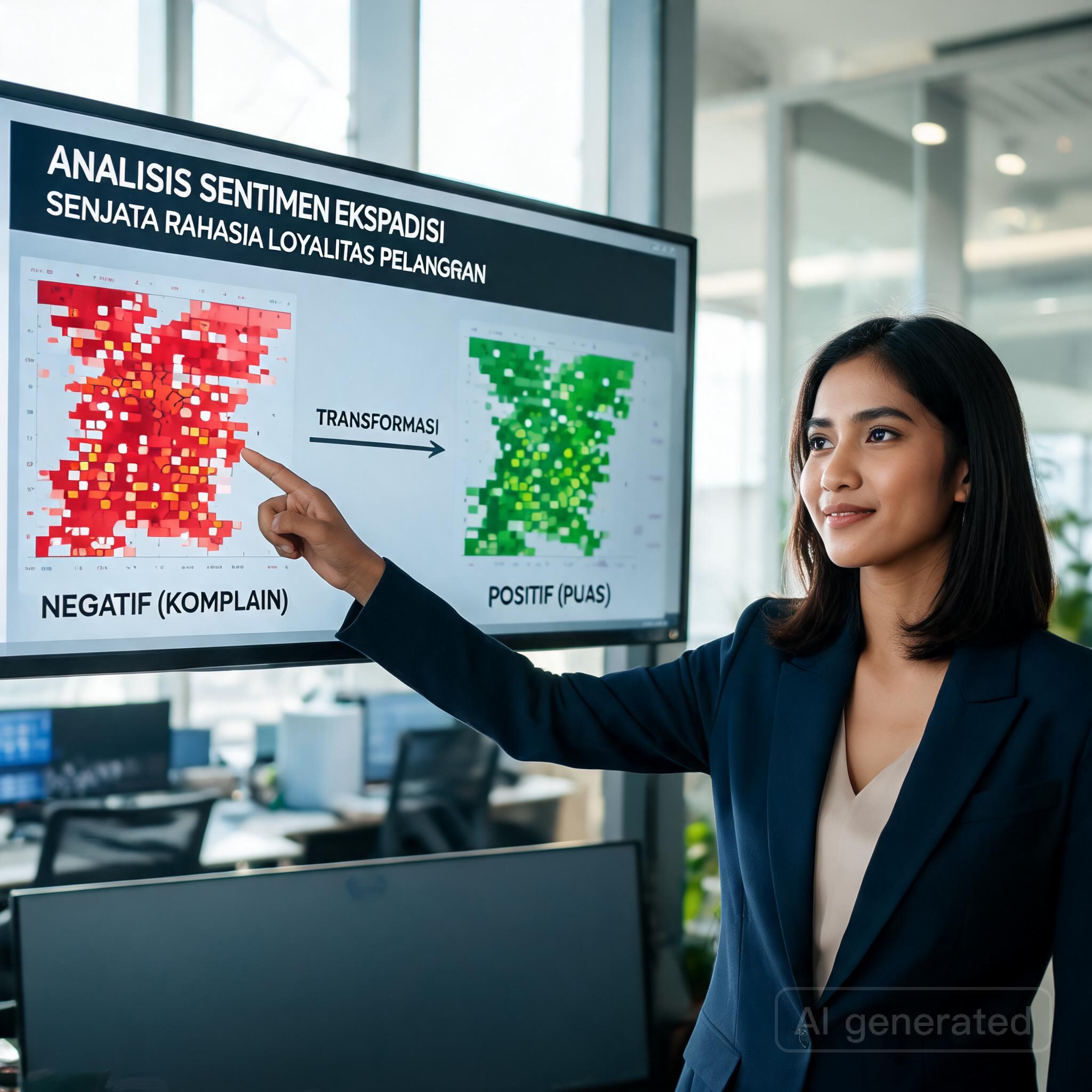 AI analisis sentimen ekspedisi bagian 1
