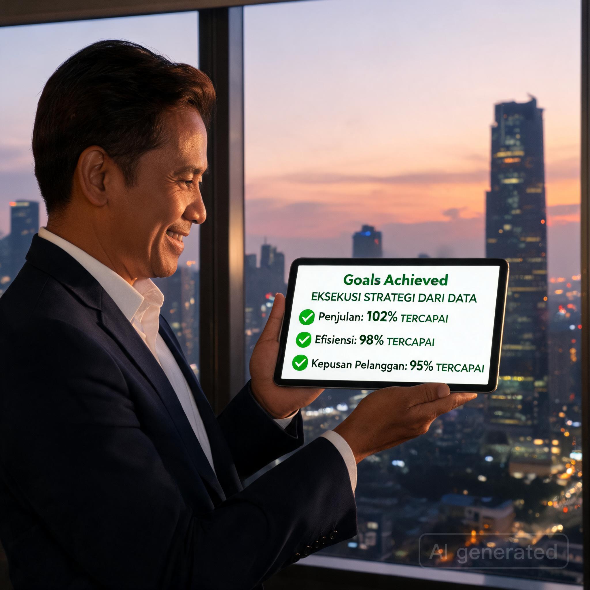 eksekusi strategi dari data bagian 5