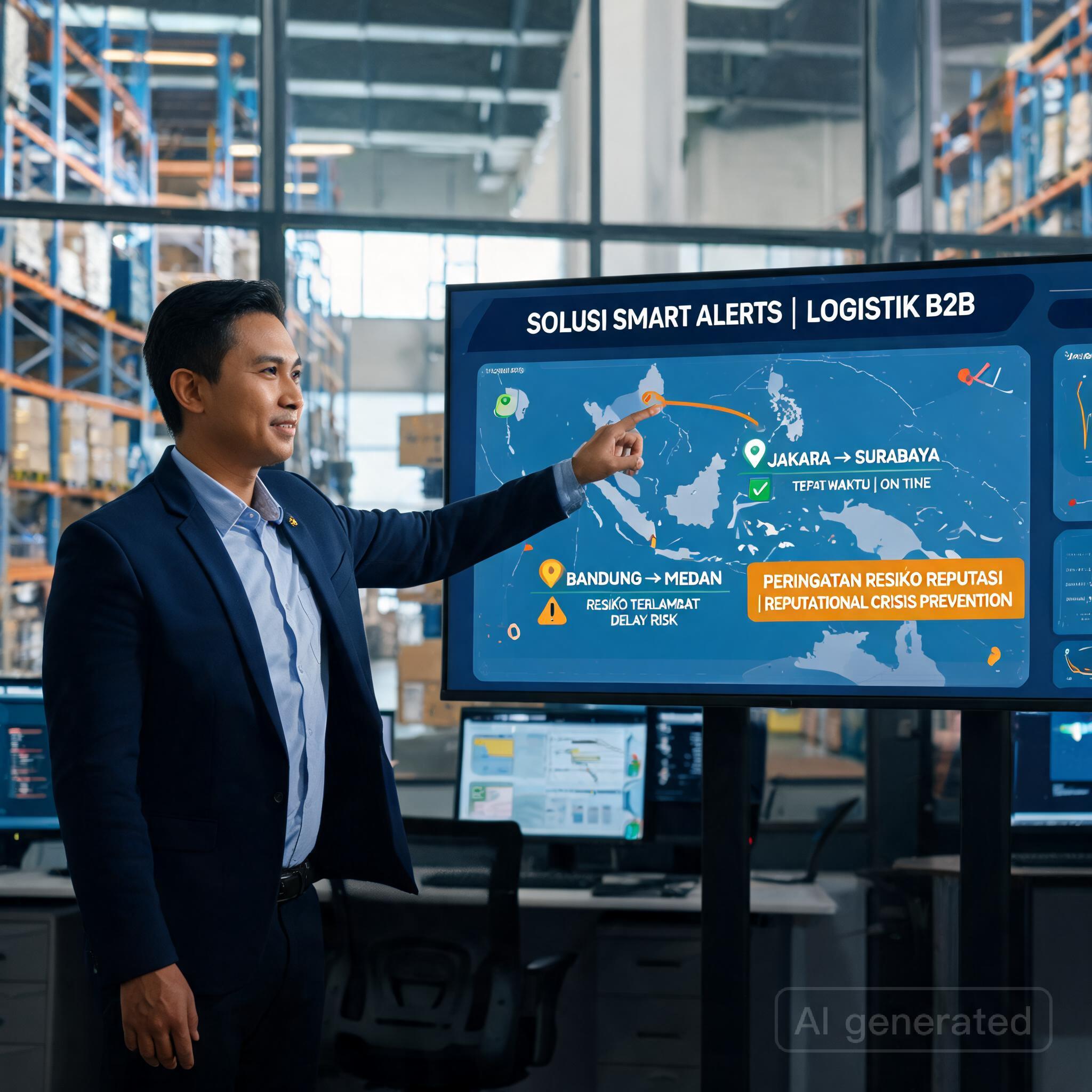 Solusi smart alerts logistik B2B bagian 1