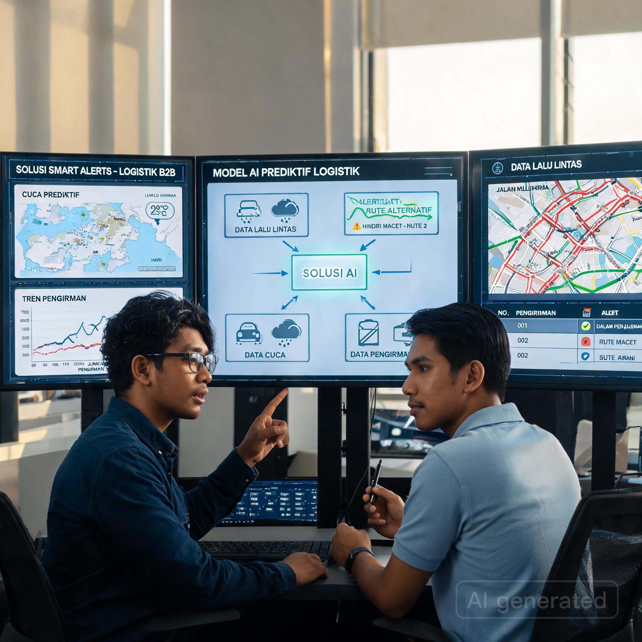 Solusi smart alerts logistik B2B bagian 2