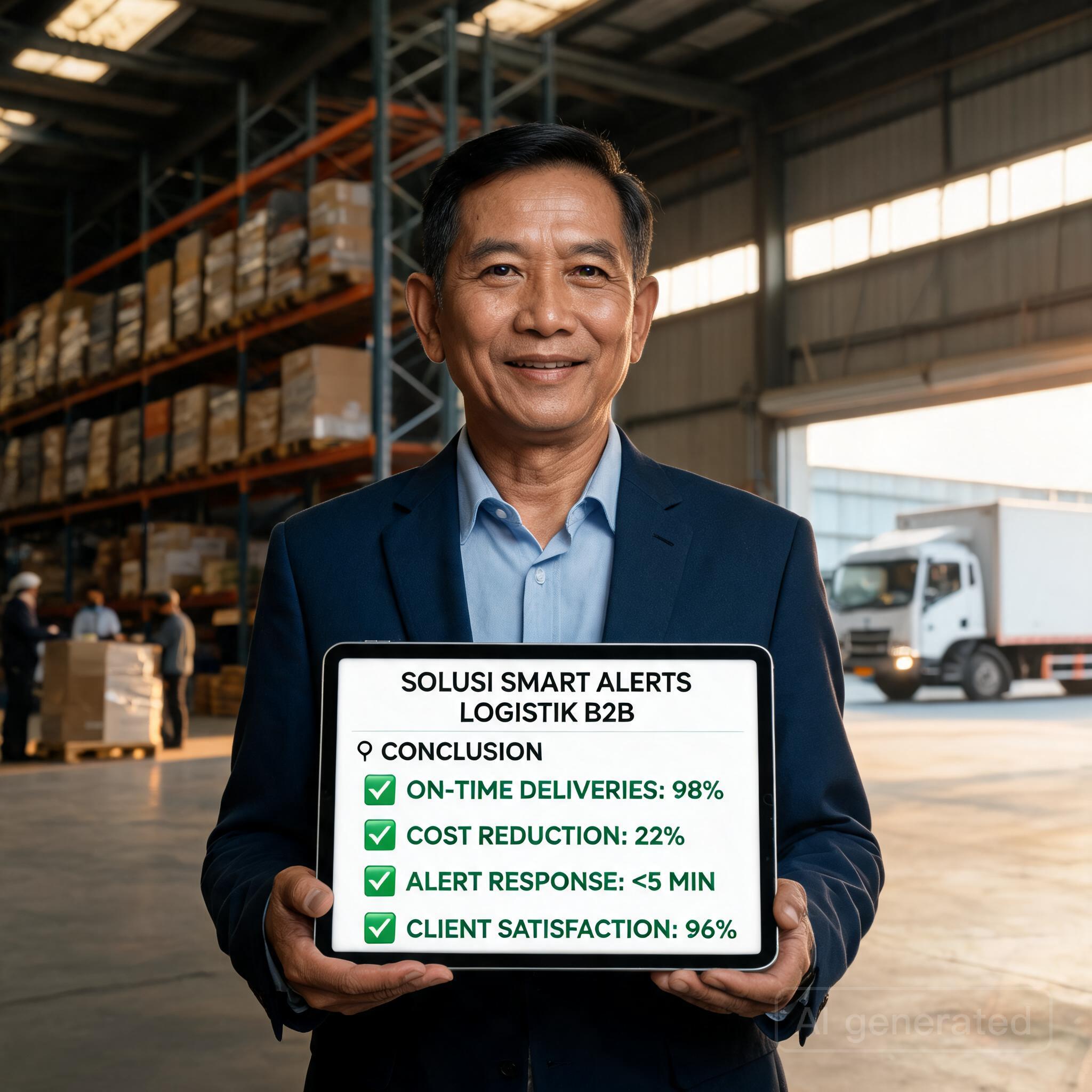 Solusi smart alerts logistik B2B bagian 5